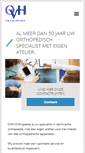 Mobile Screenshot of ovh-orthopedie.be